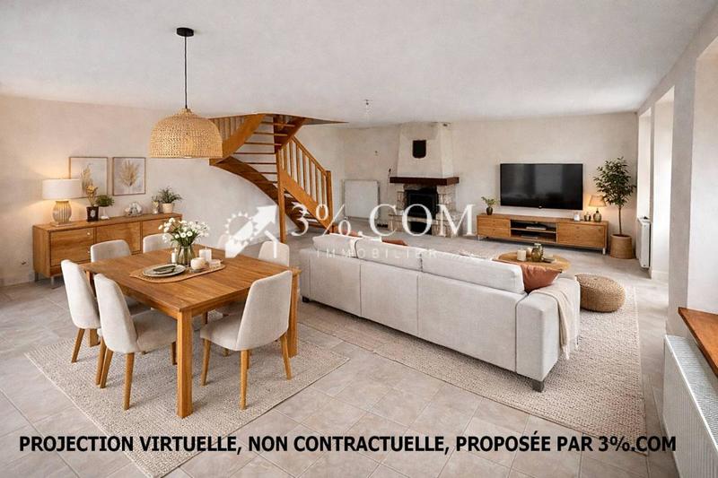 Maison - 102 m² - 5 pièces