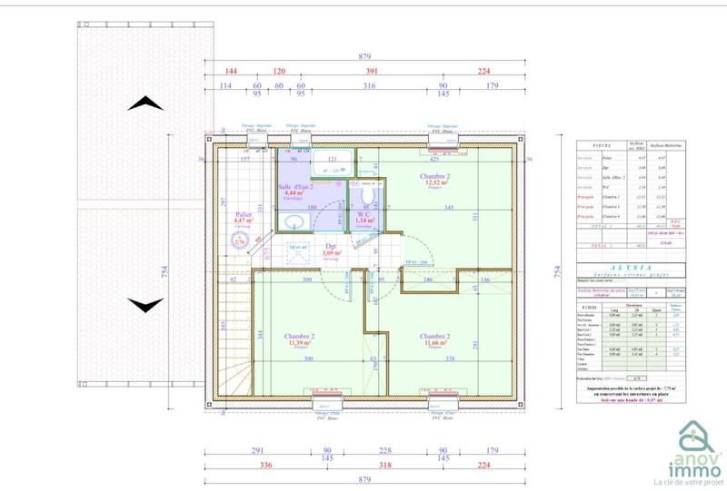 Maison - 120 m² - 5 pièces
