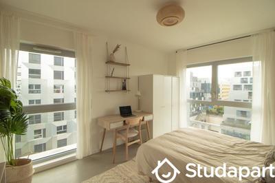 Chambre - 12 m² - 1 pièce