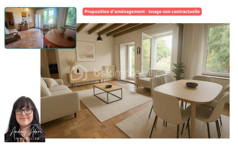 Maison - 61 m² - 3 pièces