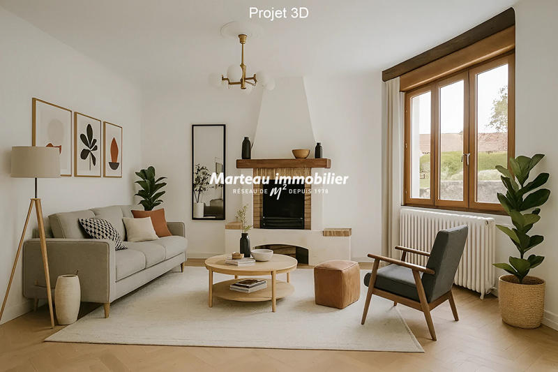 Maison - 91 m² - 4 pièces