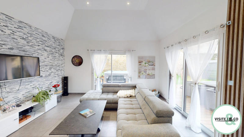 Maison contemporaine - 140 m² - 6 pièces