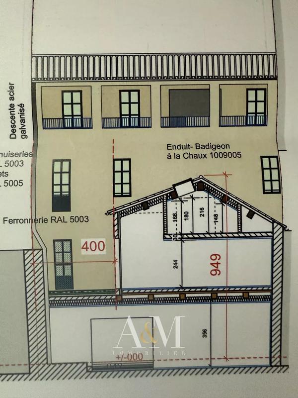 Appartement - 37 m² - 2 pièces