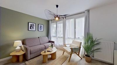 Studio - 16 m² - 2 pièces