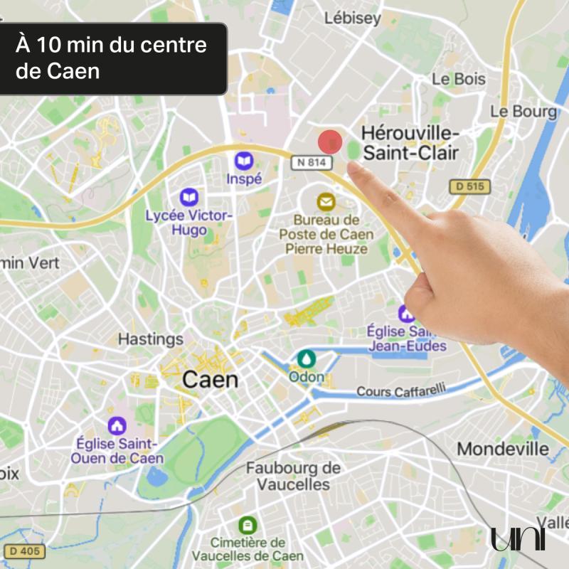 Appartement - 61 m² - 3 pièces