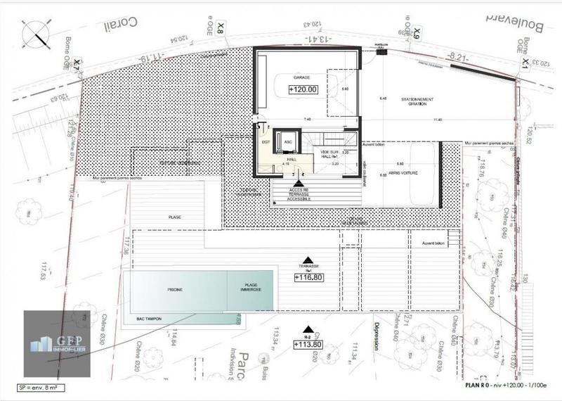 Terrain constructible - 2 070 m²