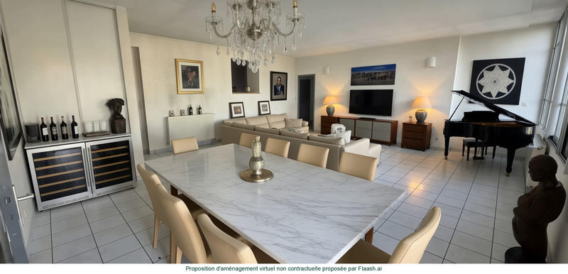 Appartement - 162 m² - 6 pièces