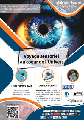 Voyage sensoriel au coeur de l'Univers
