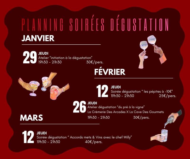 Atelier dégustation « Accords mets &amp; vins »