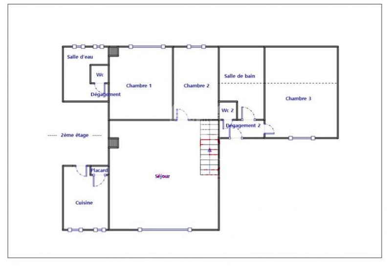 Duplex - 105 m² - 5 pièces