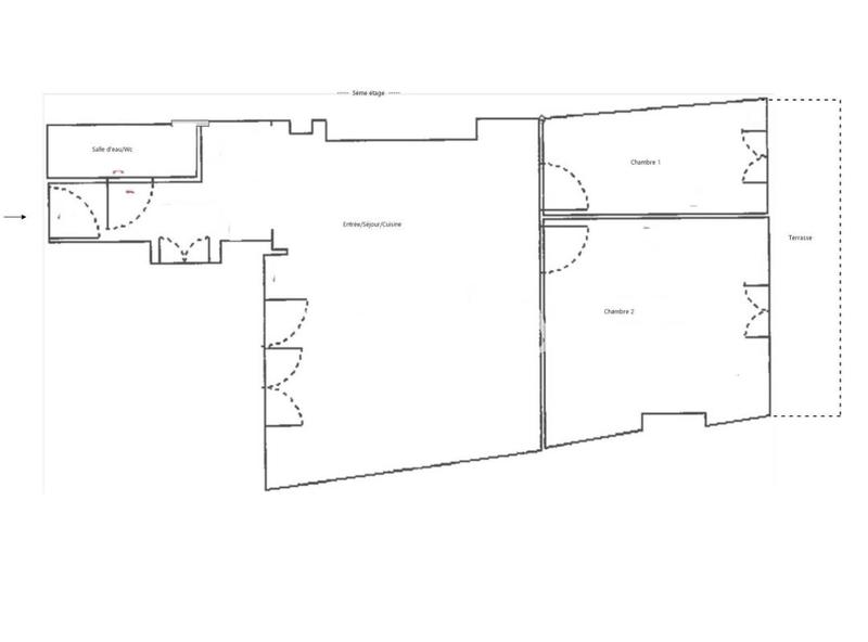 Appartement - 47 m² - 3 pièces