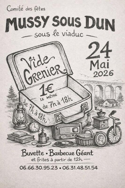 Vide grenier du viaduc de mussy