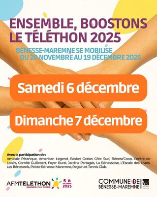 Bénesse-Maremne se mobilise pour le Téléthon