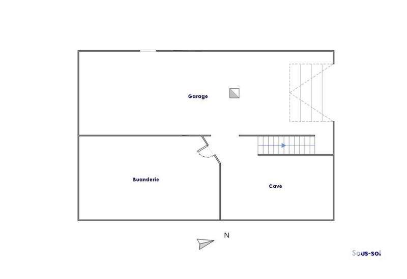 Maison - 57 m² - 3 pièces