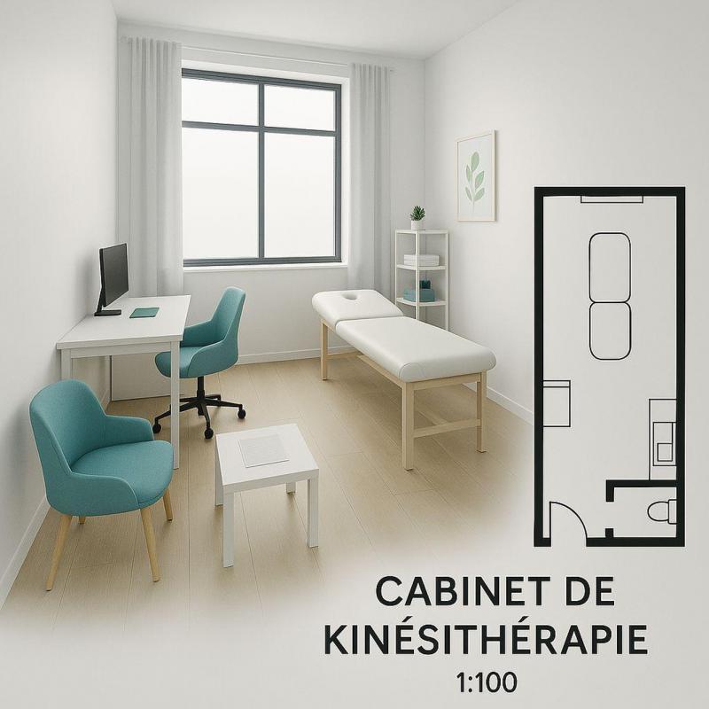 Bureau - 28 m² - 1 pièce