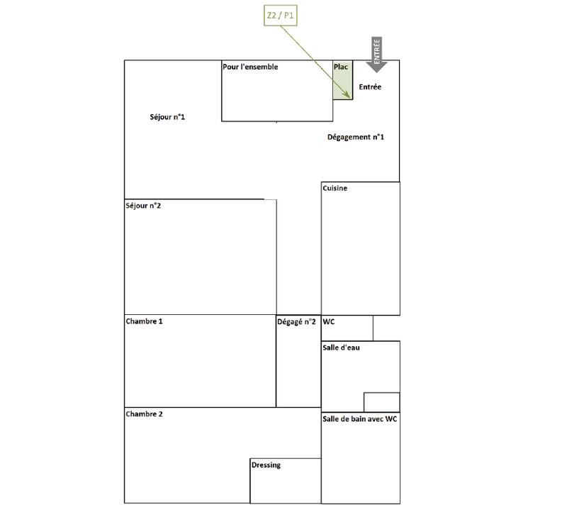 Appartement - 101 m² - 4 pièces