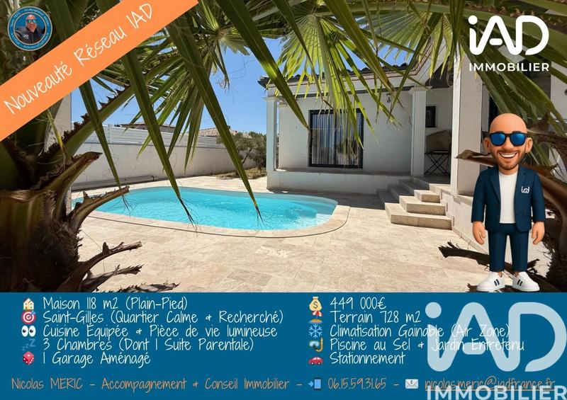 Maison - 118 m² - 4 pièces