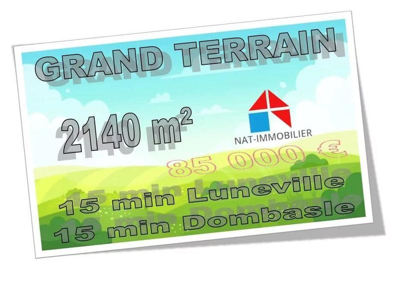 Terrain - 2 140 m²