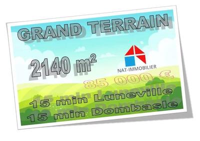 Terrain - 2 140 m²