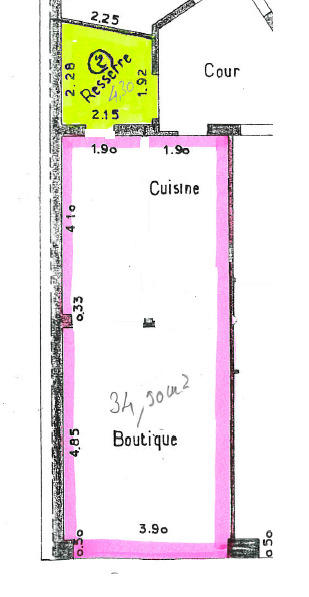 Local commercial - 39 m²