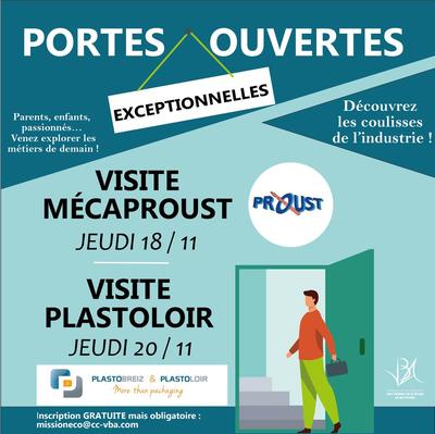 Portes ouvertes : visite de l'entreprise Plastoloir