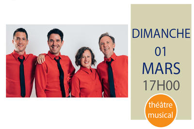 Festival l'Emoi des Mots Théâtre &quot;Les Goguettes en trio mais à 4&quot;