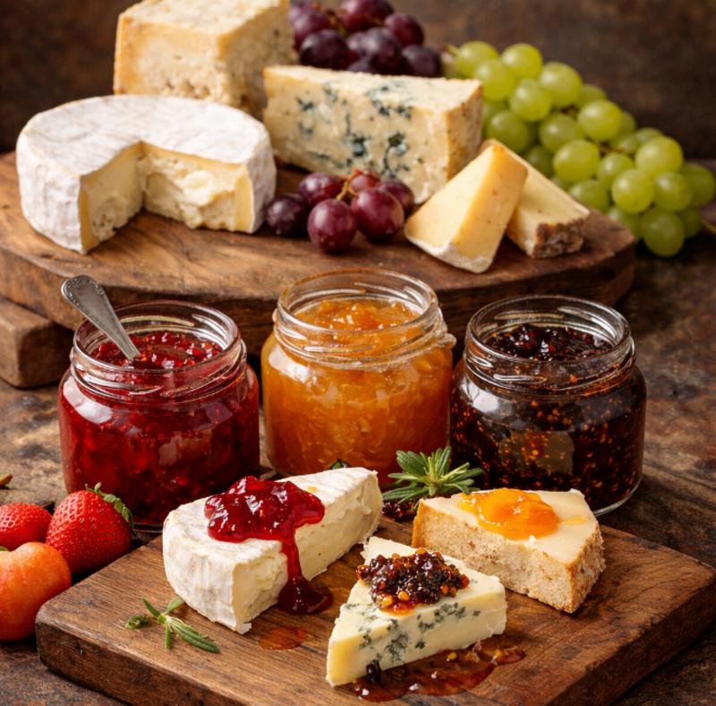 Dégustation accords confitures &amp; fromages à la P’tite Confiote