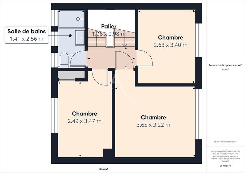 Maison - 104 m² - 5 pièces