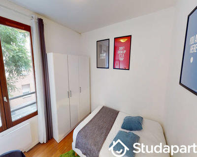 Chambre - 60 m² - 1 pièce