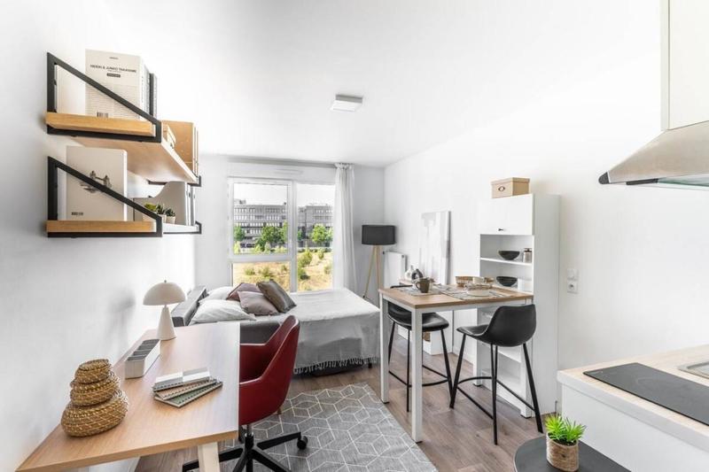 Studio - 17 m² - 1 pièce