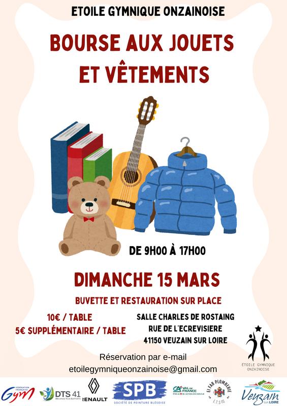 Bourse aux jouets et vêtements