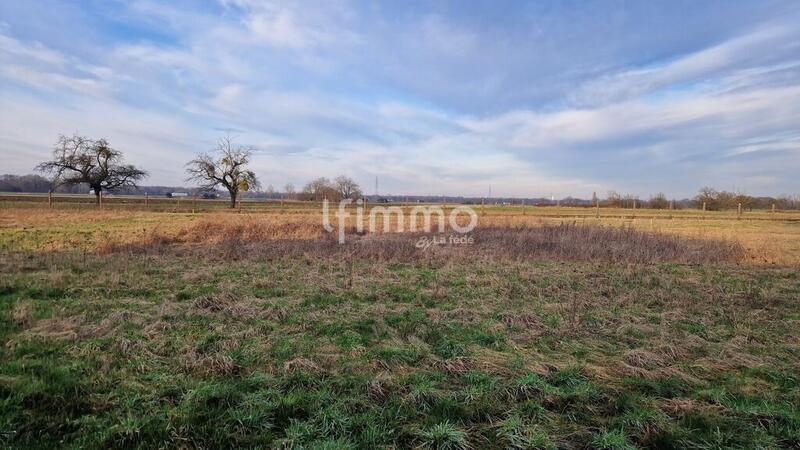 Terrain constructible - 1 153 m²