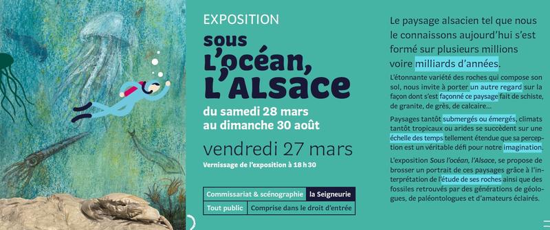 Sous l'océan, l'Alsace