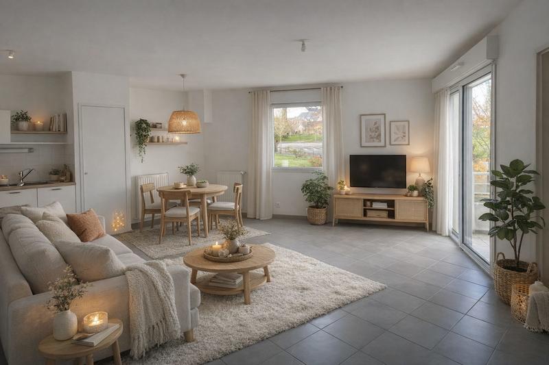 Appartement - 50 m² - 2 pièces