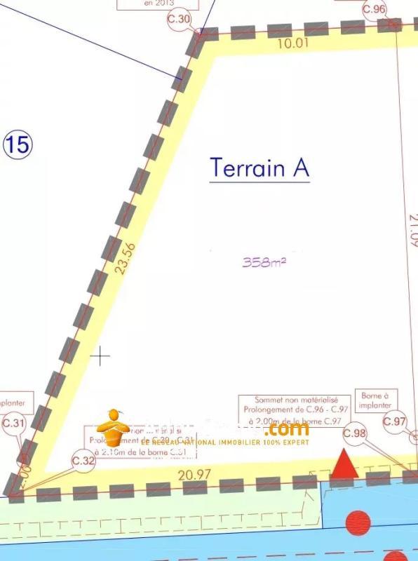 Terrain - 358 m²