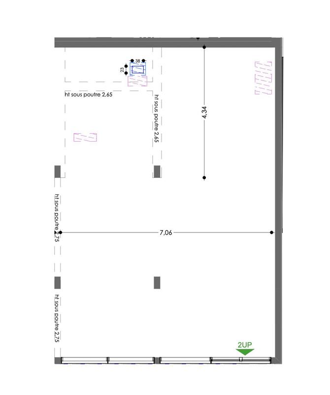 Local commercial - 74 m²