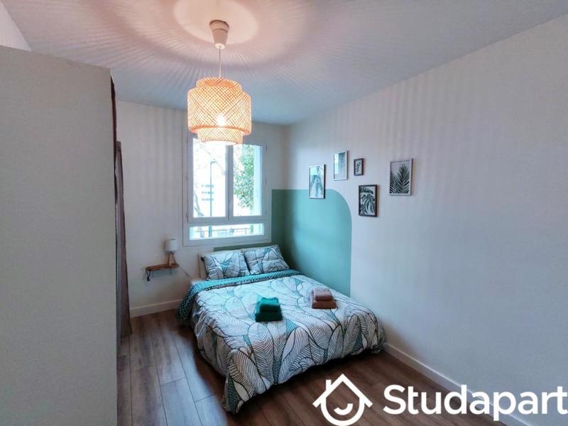 Chambre - 9 m² - 1 pièce