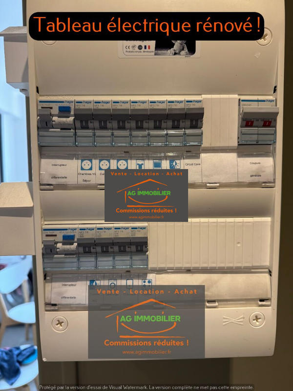 Appartement - 57 m² - 3 pièces