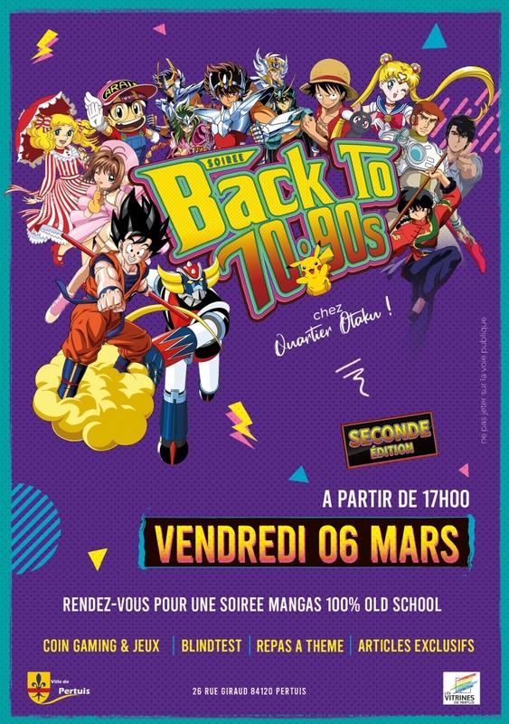 Seconde édition soirée back to 70/90s