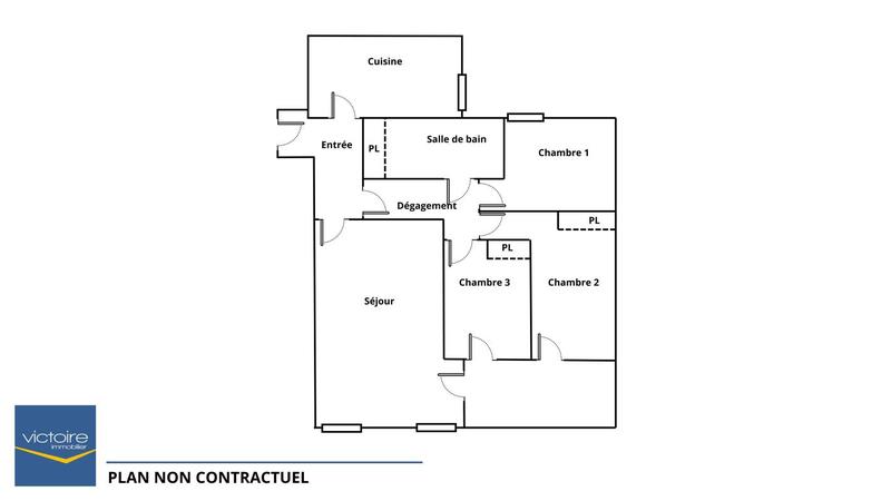 Appartement - 88 m² - 4 pièces