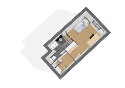 Appartement - 19 m² - 1 pièce