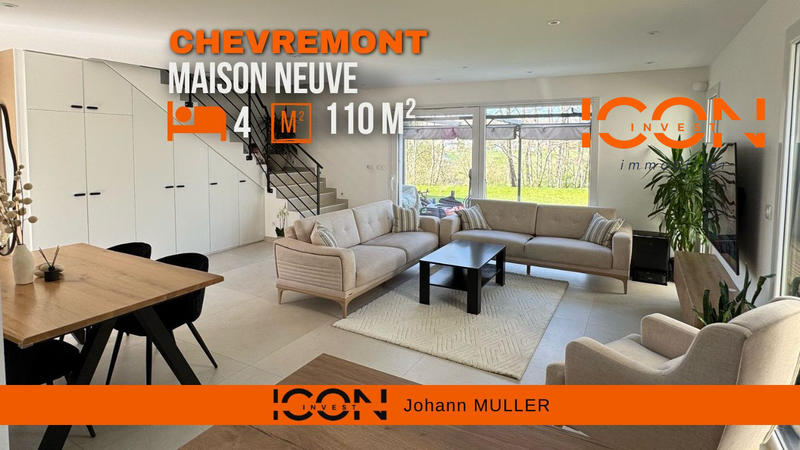 Maison - 110 m² - 6 pièces