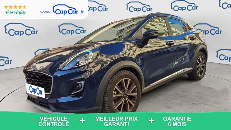 Ford Puma 1.0 Ecoboost Flexifuel 125 mHEV Titanium - Première main Entretien constructeur