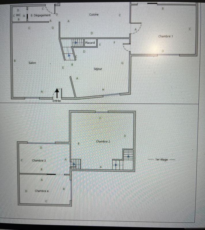 Maison - 89 m² - 7 pièces