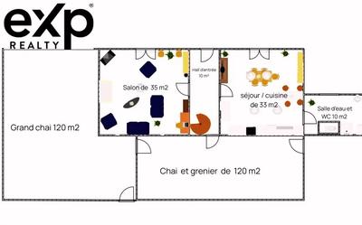 Appartement - 170 m² - 7 pièces
