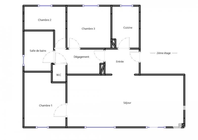 Appartement - 71 m² - 4 pièces