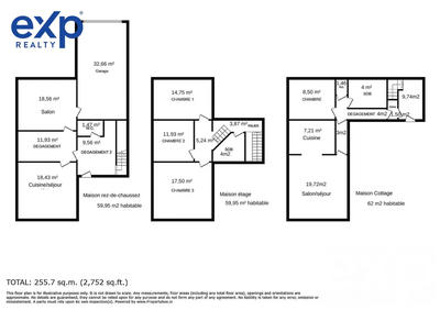 Maison traditionnelle - 215 m² - 6 pièces