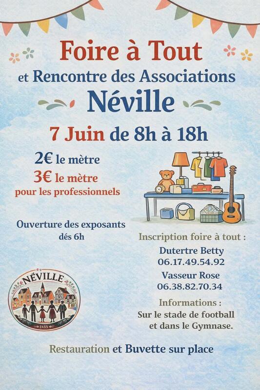 Foire à tout et rencontre des associations