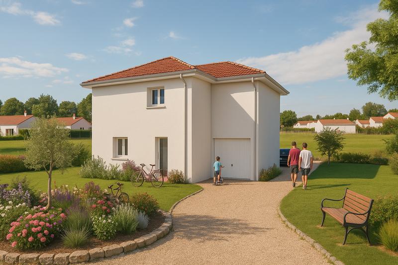 Maison - 95 m² - 4 pièces