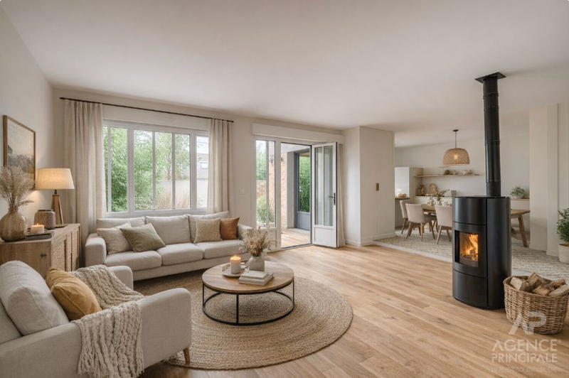 Maison - 118 m² - 5 pièces